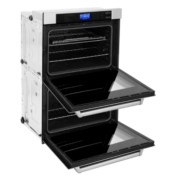 WAD-30 ZLINE 30 IN. PROFESSIONAL TRUE CONVECTION DOUBLE WALL OVEN WITH AIR FRY AND SELF CLEAN IN STAINLESS STEEL (WAD-30)