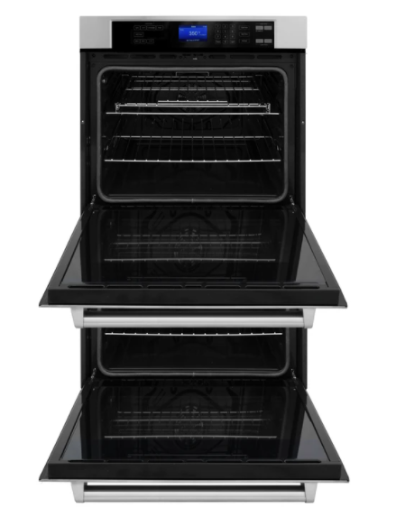 WAD-30 ZLINE 30 IN. PROFESSIONAL TRUE CONVECTION DOUBLE WALL OVEN WITH AIR FRY AND SELF CLEAN IN STAINLESS STEEL (WAD-30)