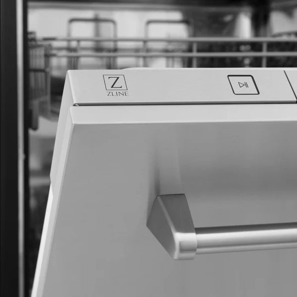 DW-304-H-24 ZLINE 24 IN. TOP CONTROL DISHWASHER WITH STAINLESS STEEL TUB AND TRADITIONAL STYLE HANDLE, 52DBA
