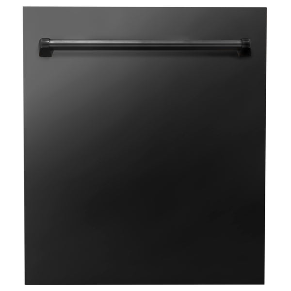 ZLINE 24 IN. TOP CONTROL DISHWASHER WITH STAINLESS STEEL TUB AND TRADITIONAL STYLE HANDLE, 52DBA (DW-24)