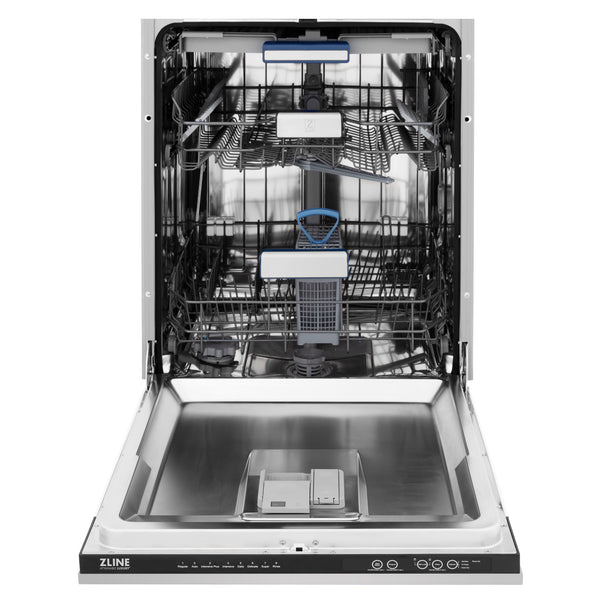 DWV-24 ZLINE 24" TALLAC SERIES 3RD RACK DISHWASHER IN CUSTOM PANEL READY WITH STAINLESS STEEL TUB, 51DBA (DWV-24)