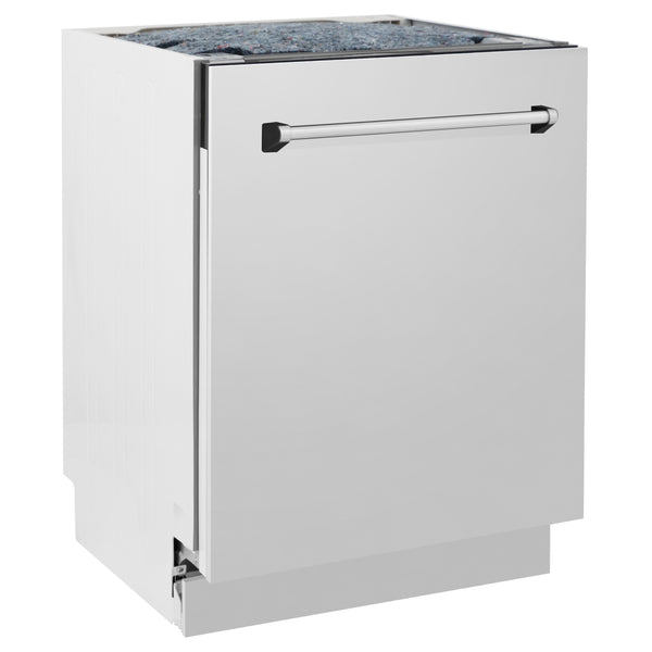 DWV-24 ZLINE 24" TALLAC SERIES 3RD RACK DISHWASHER IN CUSTOM PANEL READY WITH STAINLESS STEEL TUB, 51DBA (DWV-24)