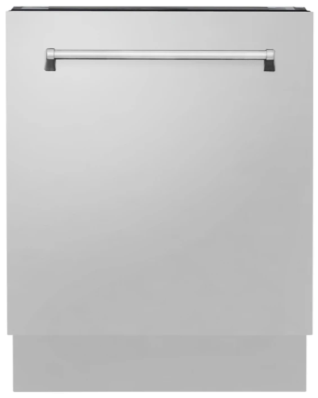 DWV-304-24 ZLINE 24 IN. TALLAC SERIES 3RD RACK DISHWASHER IN STAINLESS STEEL WITH TRADITIONAL HANDLE, 51DBA