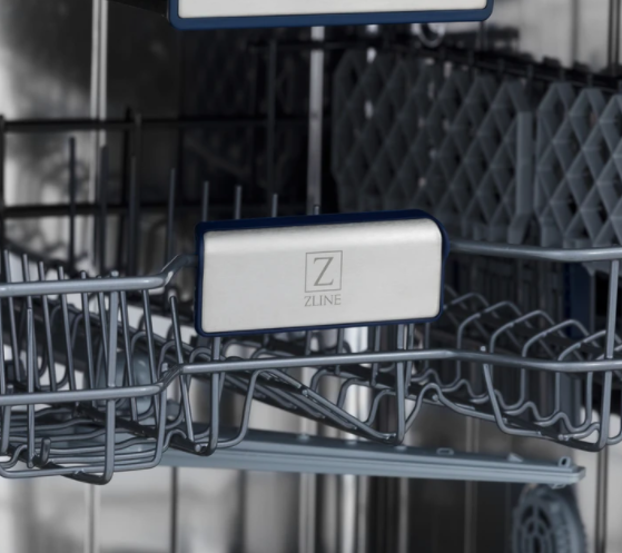 DWV-304-24 ZLINE 24 IN. TALLAC SERIES 3RD RACK DISHWASHER IN STAINLESS STEEL WITH TRADITIONAL HANDLE, 51DBA