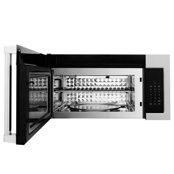 MWO-OTR-H-30 ZLINE 30 IN. OVER THE RANGE CONVECTION MICROWAVE OVEN WITH TRADITIONAL HANDLE AND COLOR OPTIONS (MWO-OTR-H)