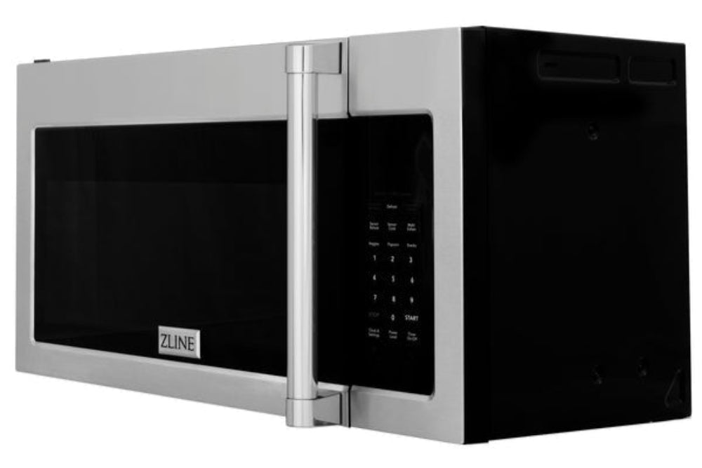 MWO-OTRCFH-30 ZLINE 30" 1.5 CU. FT. OVER THE RANGE MICROWAVE IN STAINLESS STEEL WITH TRADITIONAL HANDLE AND SET OF 2 CHARCOAL FILTERS (MWO-OTRCFH-30)