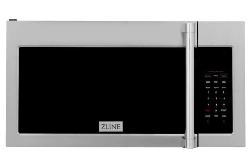 MWO-OTRCFH-30 ZLINE 30" 1.5 CU. FT. OVER THE RANGE MICROWAVE IN STAINLESS STEEL WITH TRADITIONAL HANDLE AND SET OF 2 CHARCOAL FILTERS (MWO-OTRCFH-30)