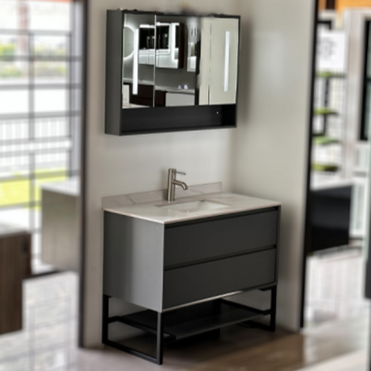 P8001.32 - 30" FLOATING VANITY SET