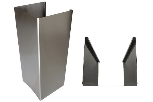 SP01-W30/36 EXTENSION CHIMNEY (1 PC) FOR 11' CEILING HEIGHT