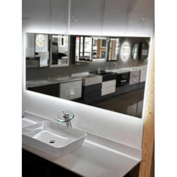 P2021.59 - 60" FLOATING BATHROOM VANITY SET