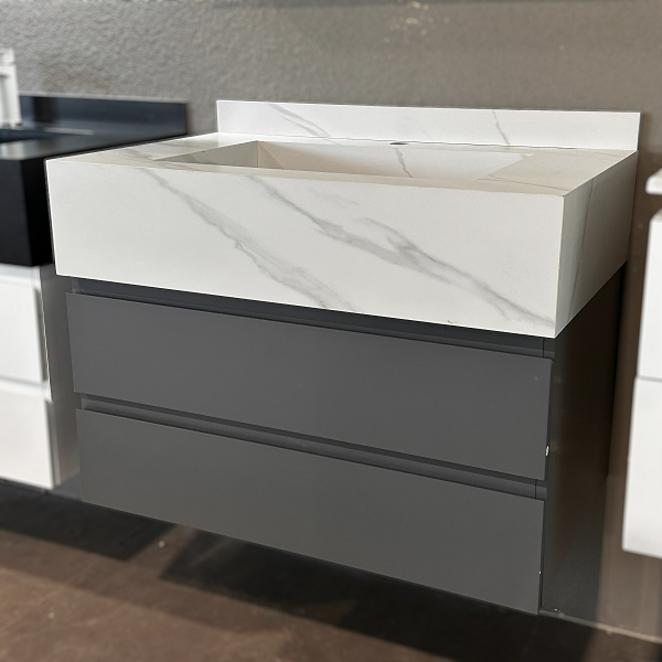 P6025.32 - 30" FLOATING VANITY SET