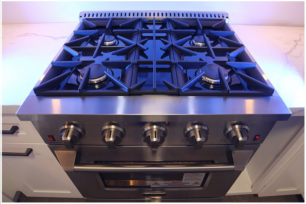 XTA-PR30, 30" PROFESSIONAL GAS RANGE