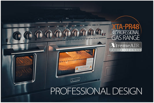 XTA-PR48, 48" PROFESSIONAL GAS RANGE
