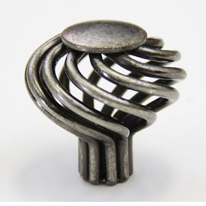 ROUND BIRDCAGE STYLE KITCHEN CABINET KNOB (AP)