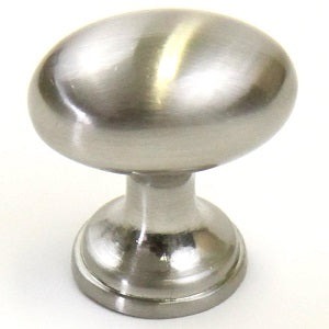 1-1/4'' EUROPEAN STYLE OVAL SHAPE KITCHEN CABINET KNOB