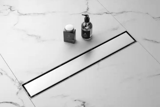 SHOWER DRAIN 600MMX110MM STAINLESS STEEL