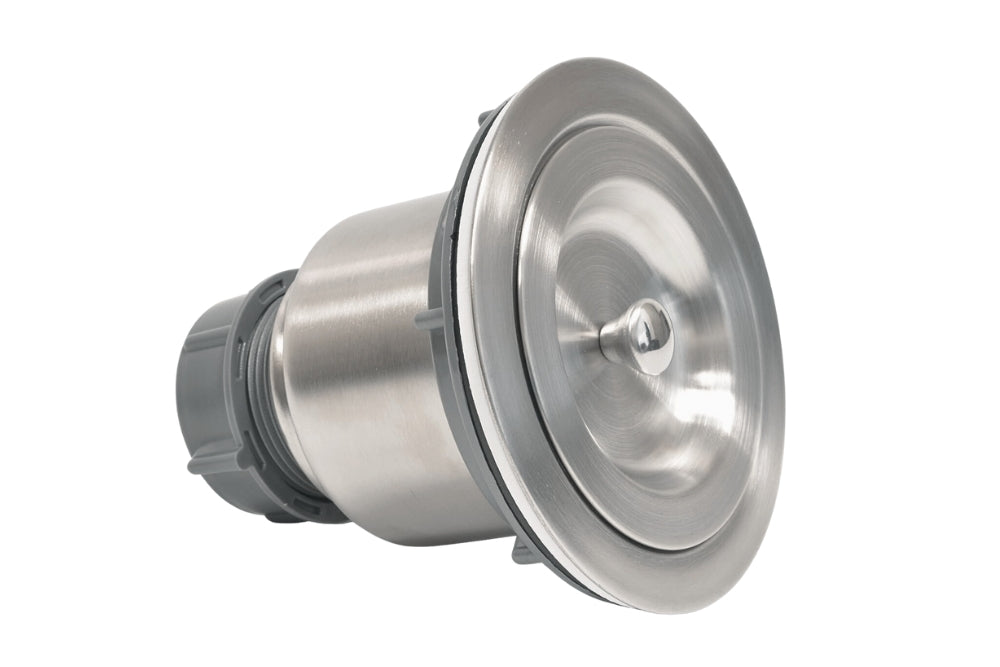 SINK BASKET DRAINER WITH SEALING LID