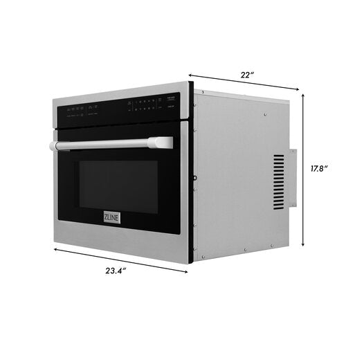 ZLINE MWO-24 24" MICROWAVE WALL OVEN IN STAINLESS STEEL