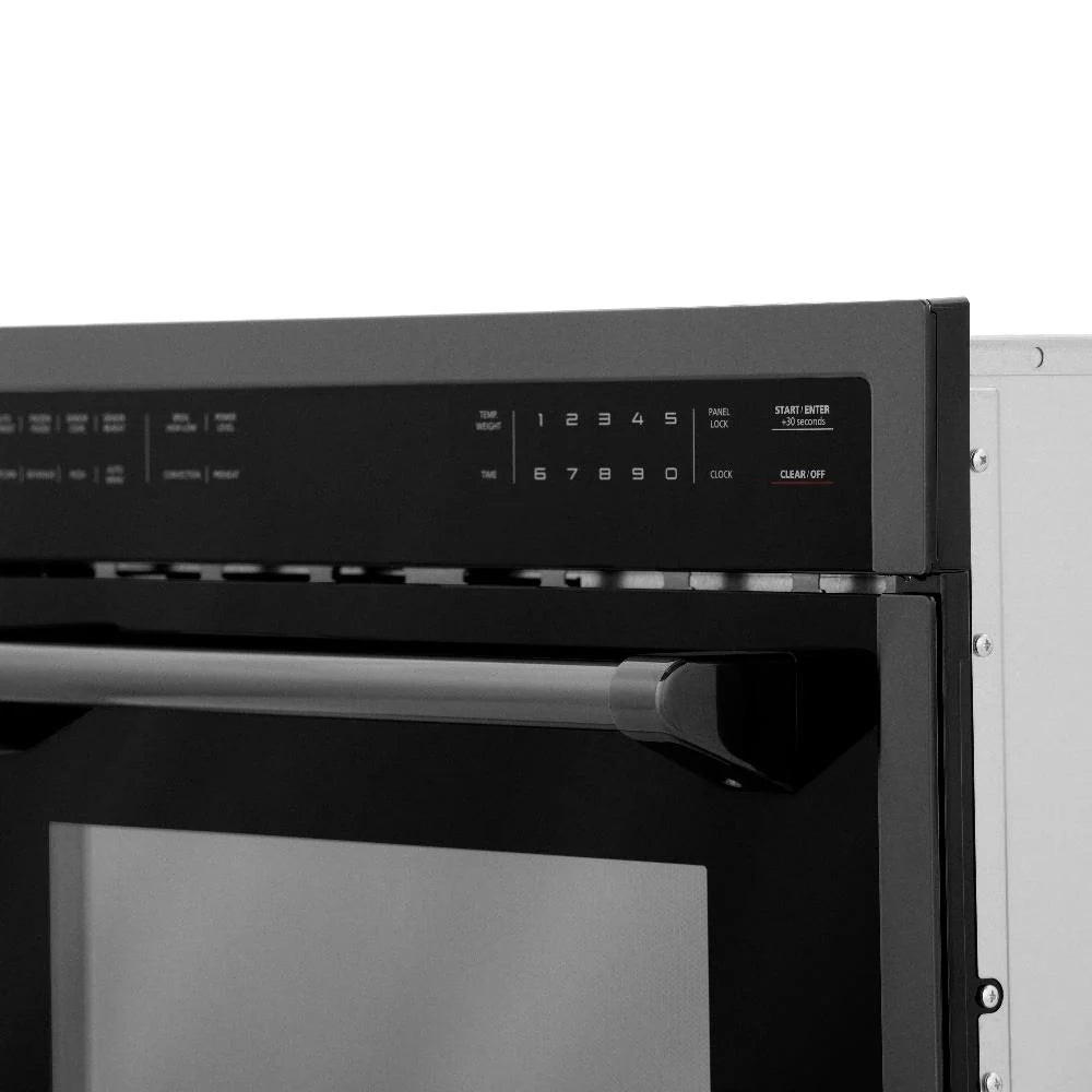 ZLINE MWO-24-BS 24" MICROWAVE WALL OVEN IN BLACK STAINLESS STEEL