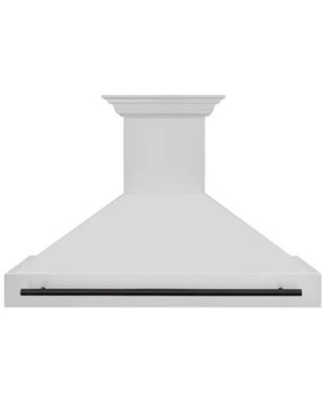 ZLINE Autograph Edition 48 in. Satin Stainless Steel Wall Mount Range Hood with Champagne Bronze Handle (8654SNZ-48-CB)