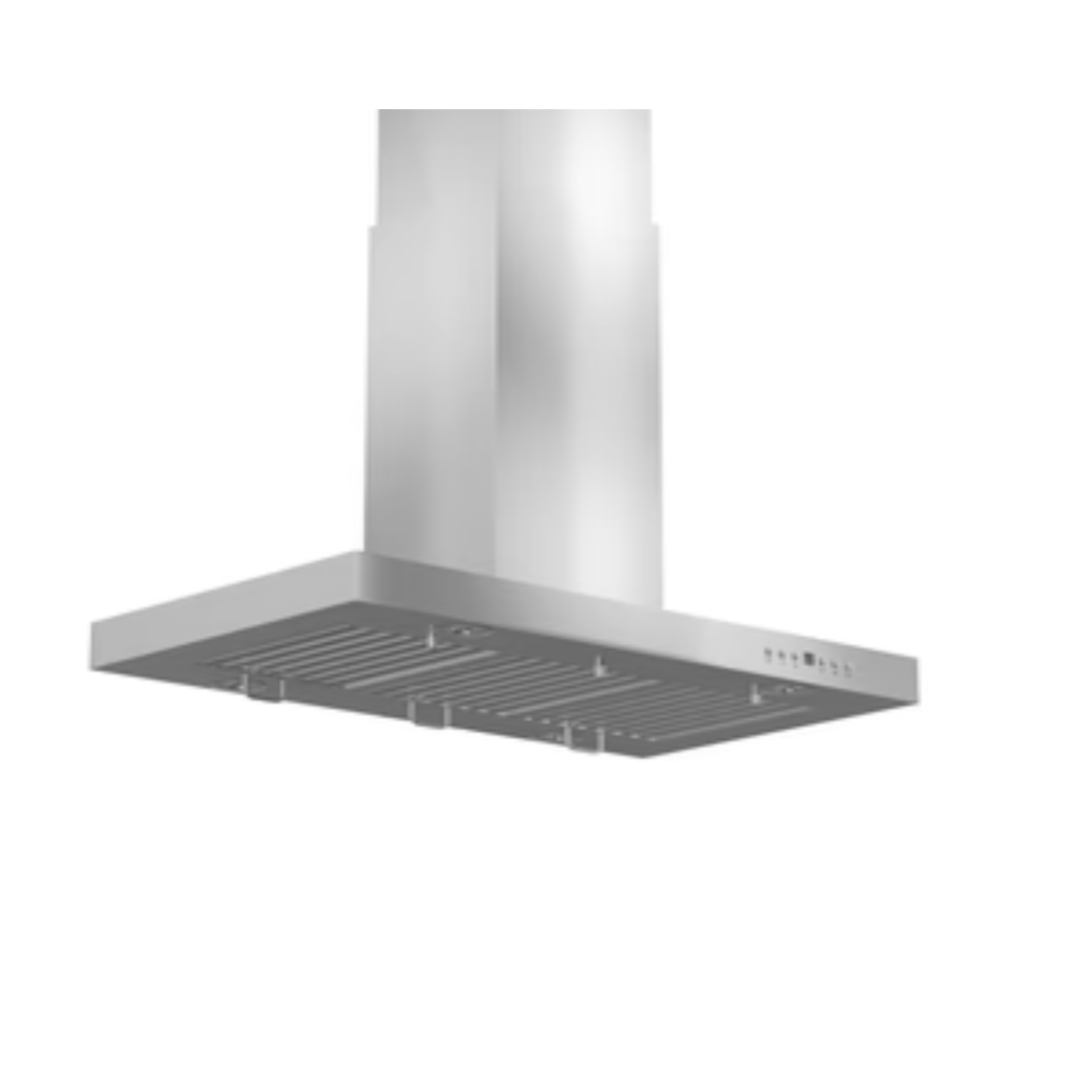 ZLINE 42 in. Convertible Vent Island Mount Range Hood in Stainless Steel (KE2i-42)