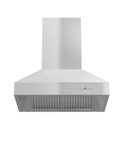 ZLINE 42 in. Ducted Island Mount Range Hood in Outdoor Approved Stainless Steel (697i-304-42)