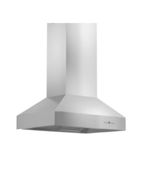 ZLINE 42 in. Ducted Island Mount Range Hood in Outdoor Approved Stainless Steel (697i-304-42)
