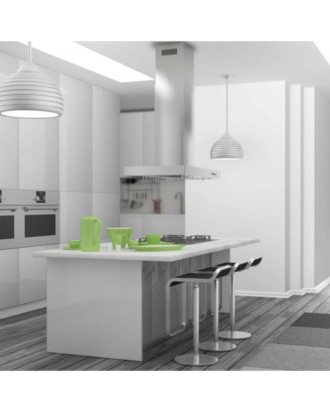 ZLINE 48 in. Convertible Vent Island Mount Range Hood in Stainless Steel (KE2i-48)