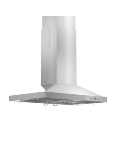 ZLINE 48 in. Convertible Vent Island Mount Range Hood in Stainless Steel (GL2i-48)