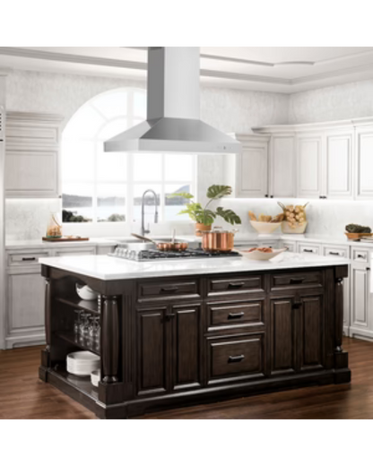 ZLINE 48 in. Convertible Island Mount Range Hood in Stainless Steel (KL3i-48)