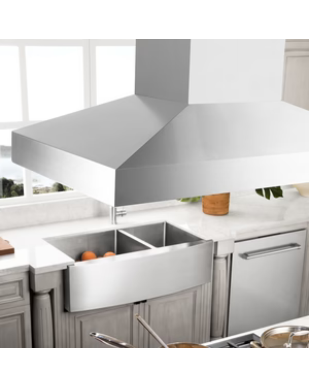 ZLINE 48 in. Convertible Island Mount Range Hood in Stainless Steel (KL3i-48)