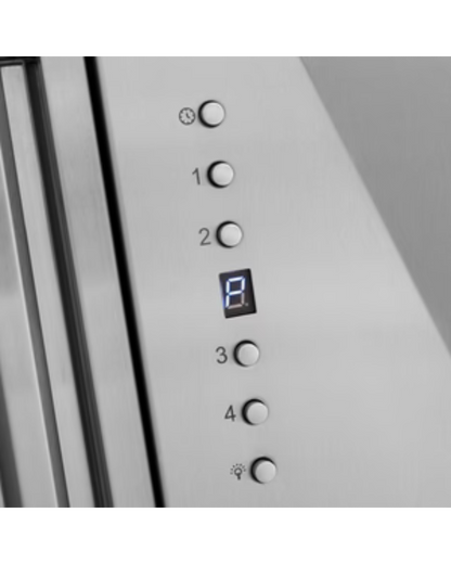 ZLINE Autograph Edition 48 in. Satin Stainless Steel Wall Mount Range Hood with Polished Gold Handle (8654SNZ-48-G)