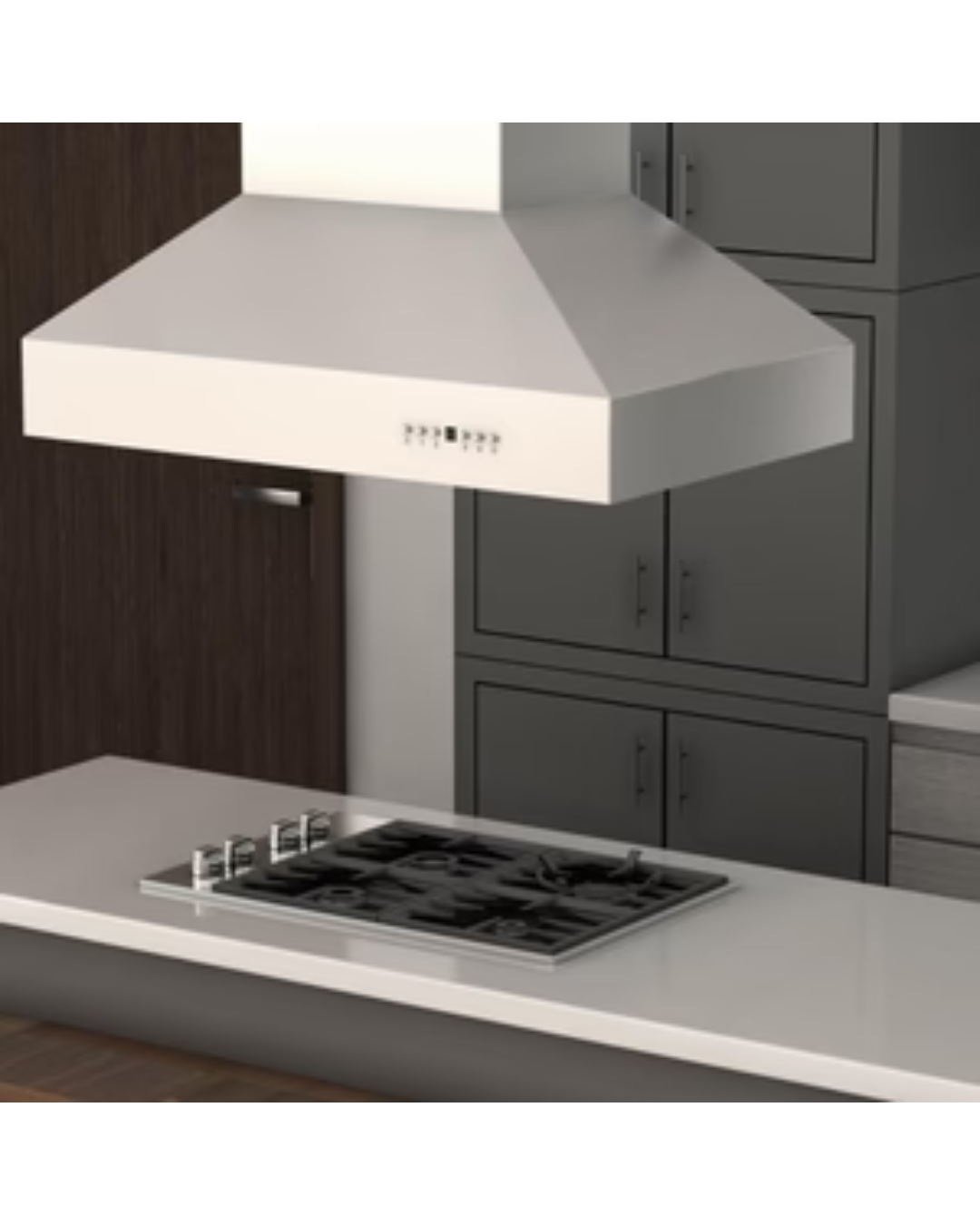 ZLINE 42 in. Ducted Island Mount Range Hood in Outdoor Approved Stainless Steel (697i-304-42)