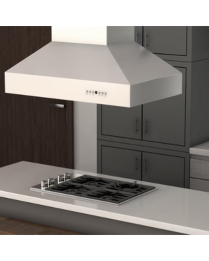 ZLINE 42 in. Ducted Island Mount Range Hood in Outdoor Approved Stainless Steel (697i-304-42)