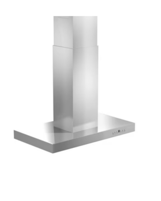 ZLINE 42 in. Convertible Vent Island Mount Range Hood in Stainless Steel (KE2i-42)