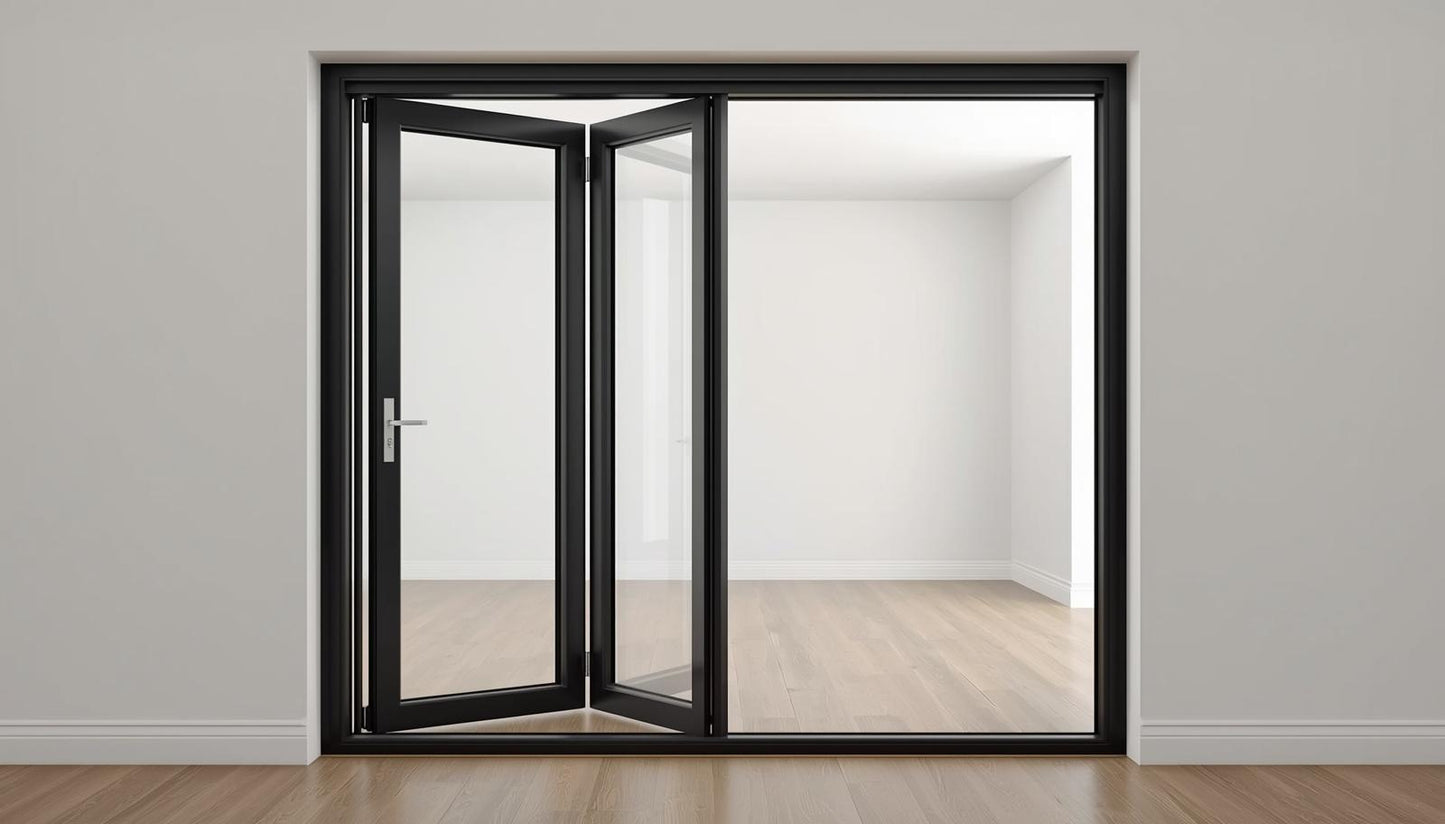Aluminum Bifold Patio Door – 72″ wide - 2 panels