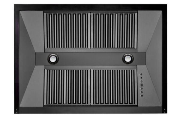 ZLINE 30" Convertible Vent Black Stainless Steel Wall Mount Range Hood (BS655N-30)