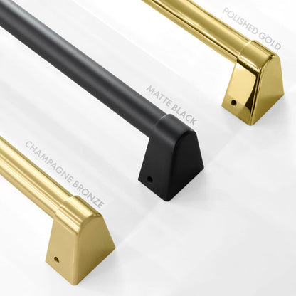 ZLINE 30" Black Stainless Steel Range Hood with Polished Gold Handle (BS655Z-30-G)