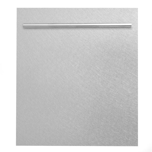 ZLINE 24 in. Stainless Steel Top Control Built-In Dishwasher with Stainless Steel Tub and Modern Style Handle (DW-304-24)