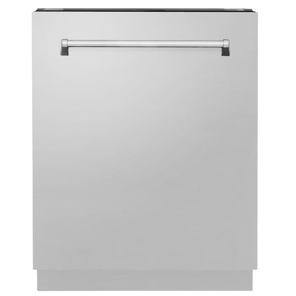 ZLINE 24 in. Tallac Series 3rd Rack Tall Tub Dishwasher in Stainless Steel, 51dBa (DWV-304-24)