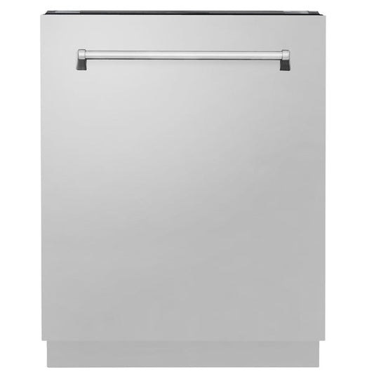 ZLINE 24 in. Tallac Series 3rd Rack Tall Tub Dishwasher in Stainless Steel, 51dBa (DWV-304-24)