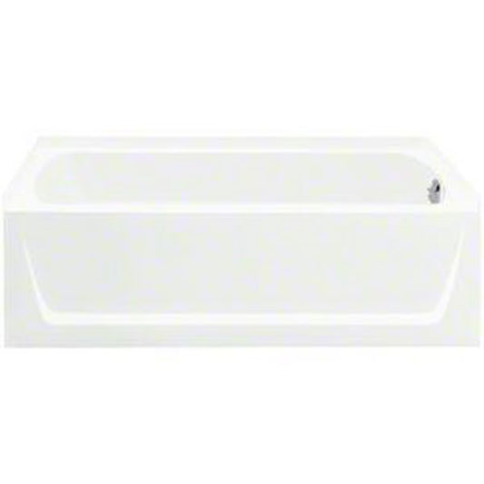 Sterling Ensemble™ 60 x 30 in. Soaker Alcove Bathtub with Right/Left Drain in White