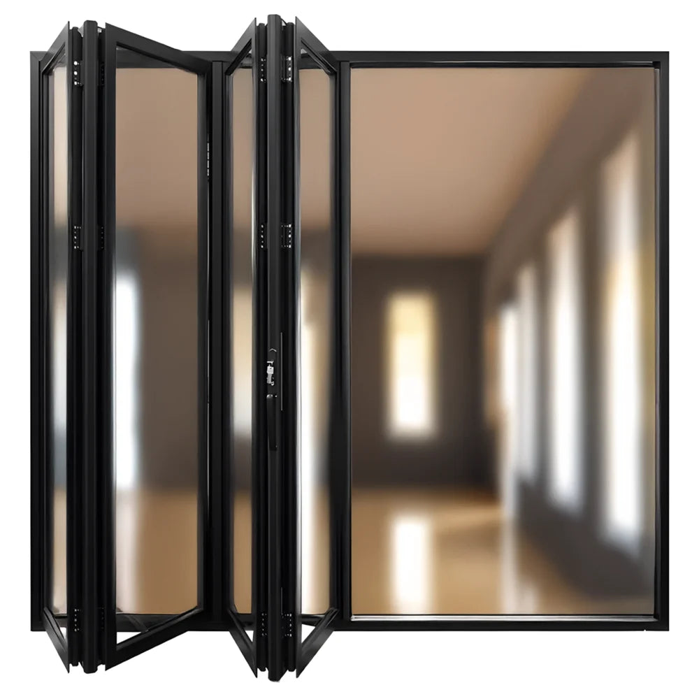 120″ wide-4 panels | Aluminum Bifold Patio Door