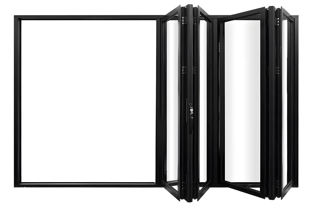 120″ wide-4 panels | Aluminum Bifold Patio Door