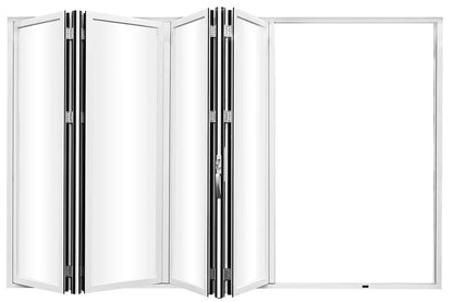120″ wide-4 panels | Aluminum Bifold Patio Door