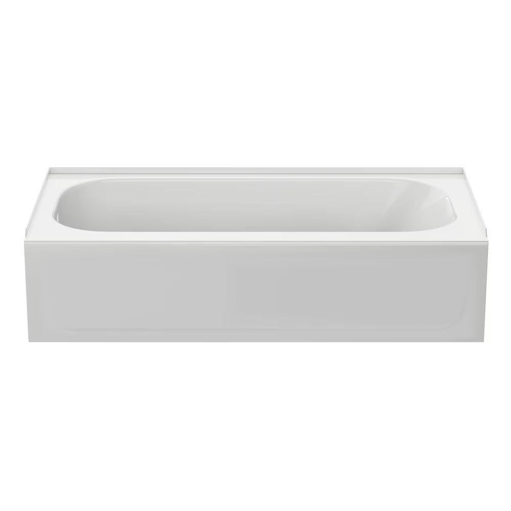 PROFLO® Folsom 60 in. x 30 in. Soaker Alcove Bathtub with Left Drain in White