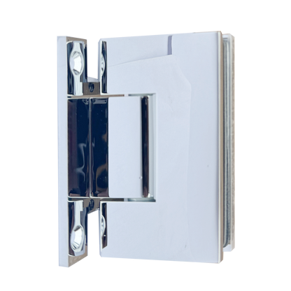 Frameless Swing Shower Door, 29-29.5"Width x 80" Height, Double 3/8" Tempered Clear Glass, 29" Door Panel