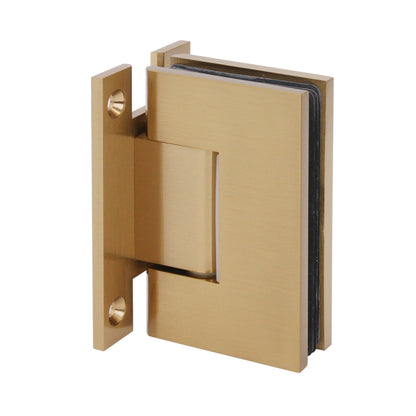 Frameless Swing Shower Door, 29-29.5"Width x 80" Height, Double 3/8" Tempered Clear Glass, 29" Door Panel