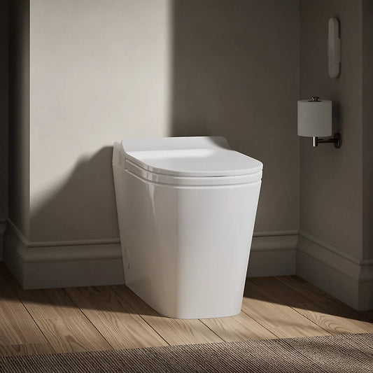 KOHLER Leap™ One-piece elongated smart toilet, dual-flush