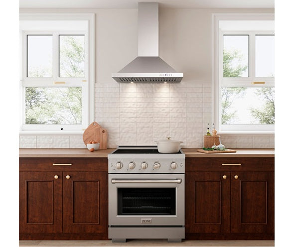 ZLINE 30 in. Convertible Vent Wall Mount Range Hood in Stainless Steel (KB-30)